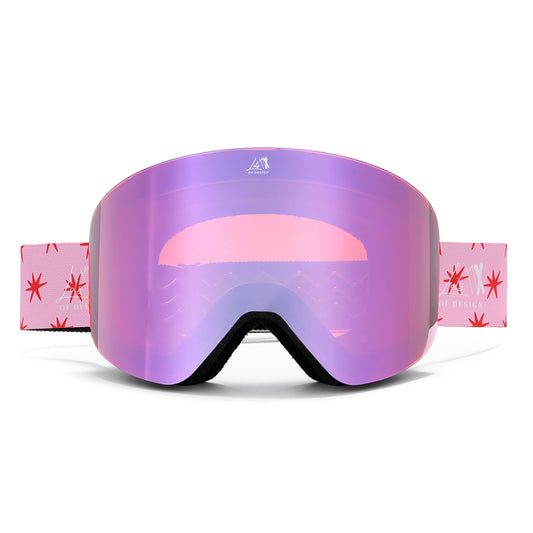 Roze skibril dames | Lotsofdesign