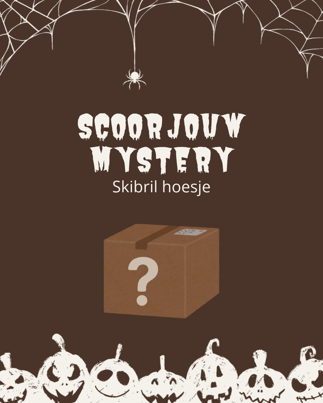 Mystery skibril hoesje | Lotsofdesign