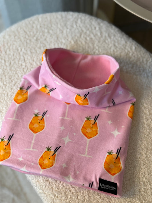 Ski buff roze met aperol | Lotsofdesign