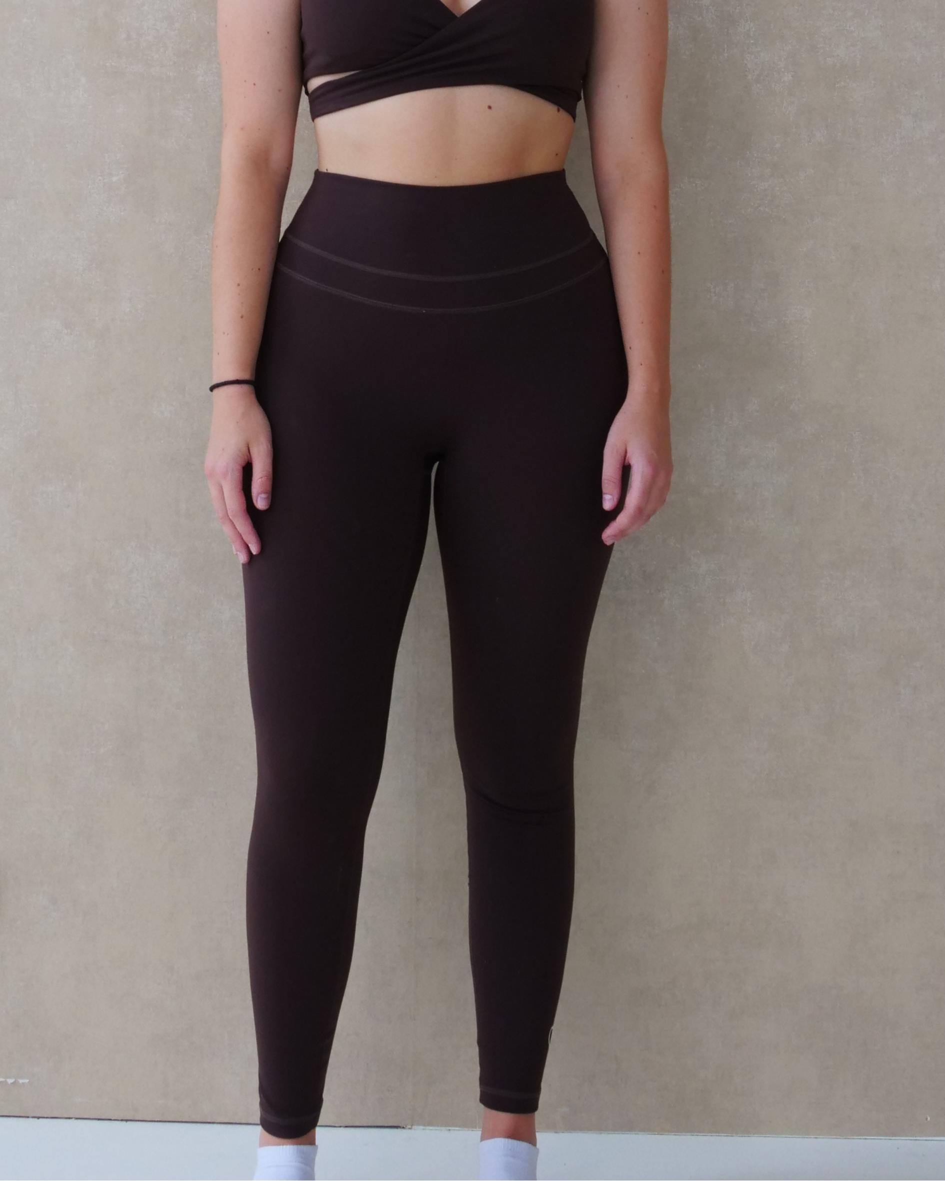 Donker bruine sportlegging | Lotsofdesign