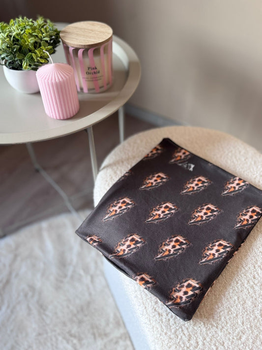 Skibuff met panterbliksems