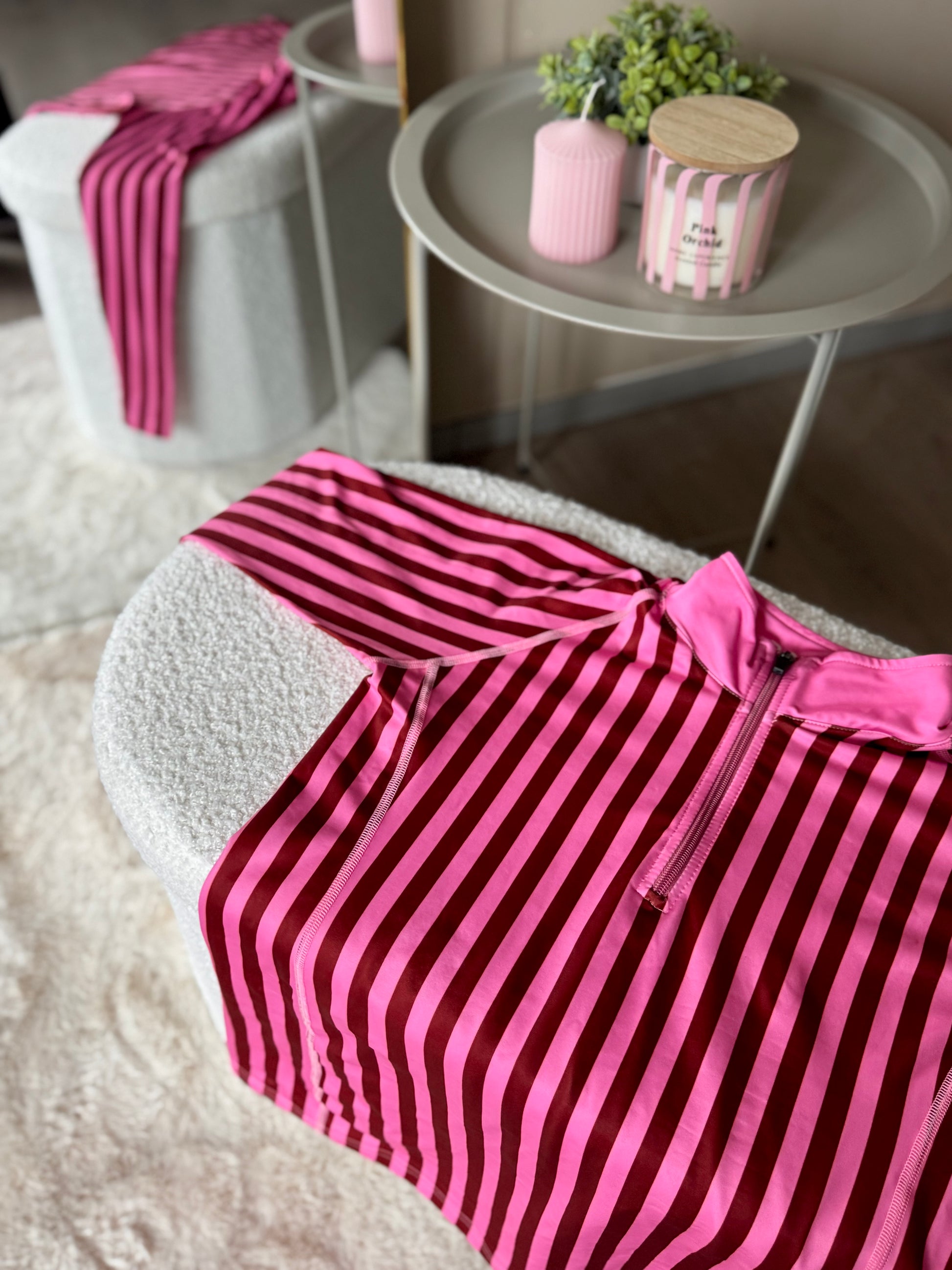 Skipully roze strepen | Lotsofdesign