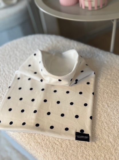 Polka dots skibuff | Lotsofdesign