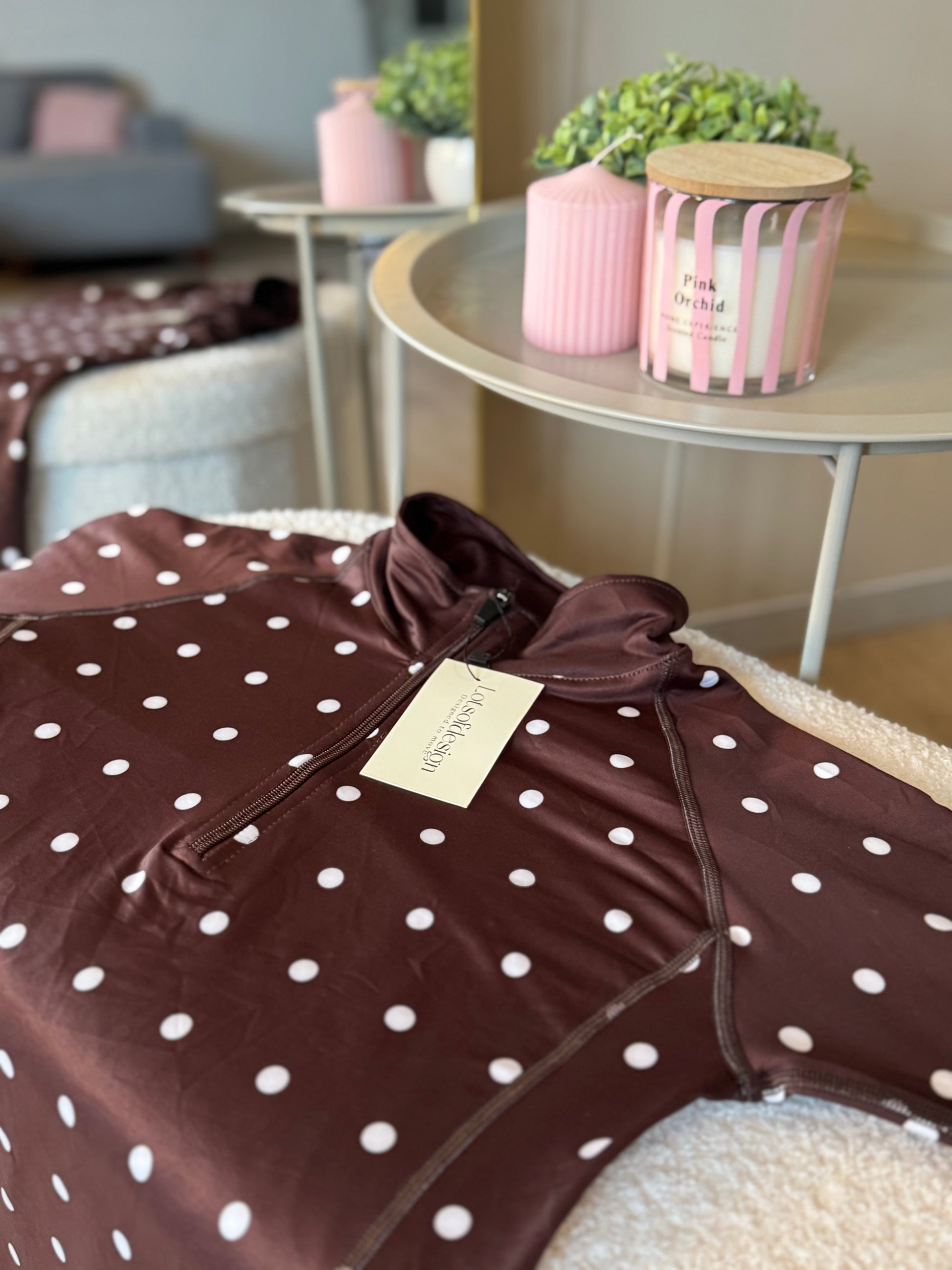 Polka dots pully | Lotsofdesign