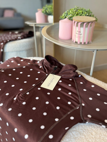 Polka dots pully | Lotsofdesign