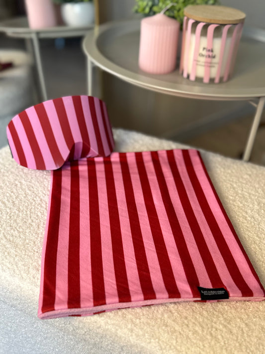Pink stripes mix and match