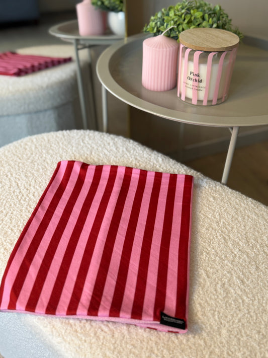 Skibuff pink stripes | Lotsofdesign