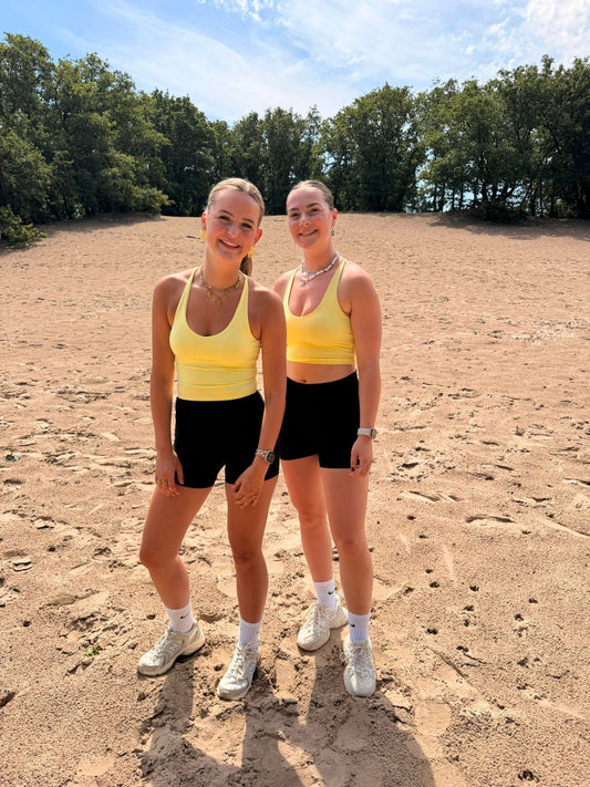 Sporttop summer yellow | Lotsofdesign