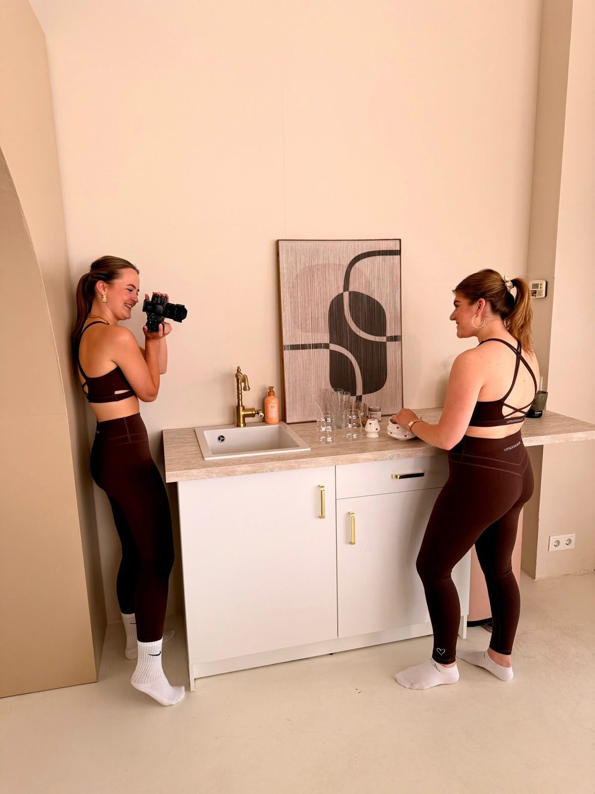 Sportset bruin | Lotsofdesign