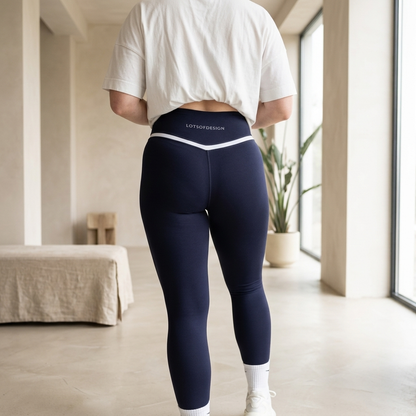 Blauwe sportlegging | Lotsofdesign