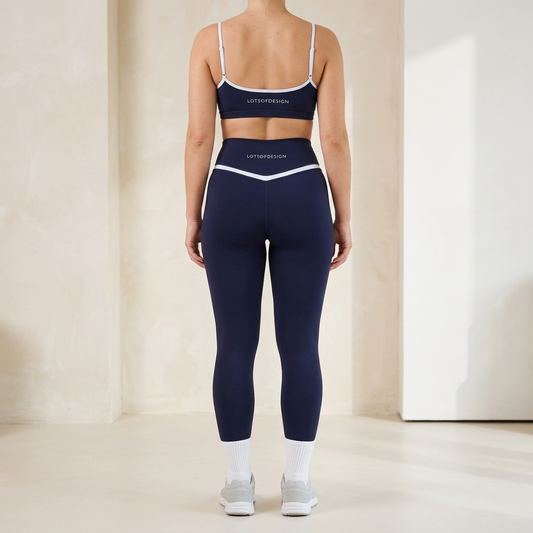Donkerblauwe sportlegging | Lotsofdesign